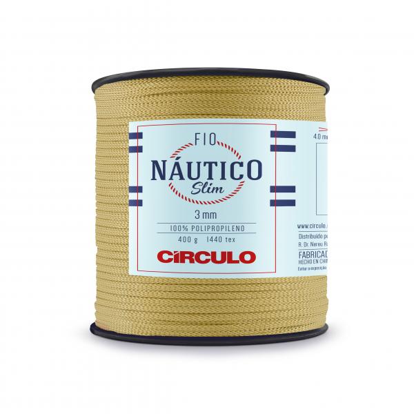 FIO NAUTICO SLIM 3MM - COR 7625 CASTANHA